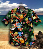 Gettyshirt  Hot Tropical Vintage Stitch Cotton Mens Hawaiian Shirt