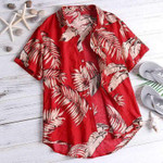 2020 Hot Tropical Leaf Vintage Hawaiian Shirts 100 Cotton
