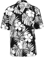 Big Hibiscus White Flower Men Hawaiian Shirt
