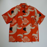 Flying Stork Japanese Art Hawaiian Shirt