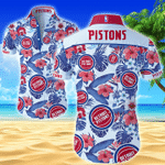 Nba Detroit Pistons Hawaiian Shirt