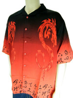 Fire Dragon Hawaiian Shirt