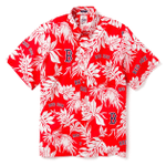 Boston Red Sox Logo Mlb Hawaiian Shirt