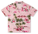 Rjc Ladies Flamingos Pink Hawaiian Shirt
