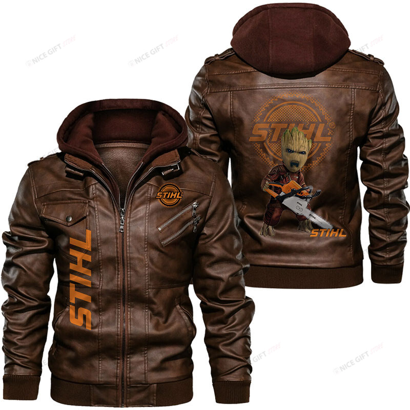 Stylish leather jackets will make you look cool and sophisticated 307
