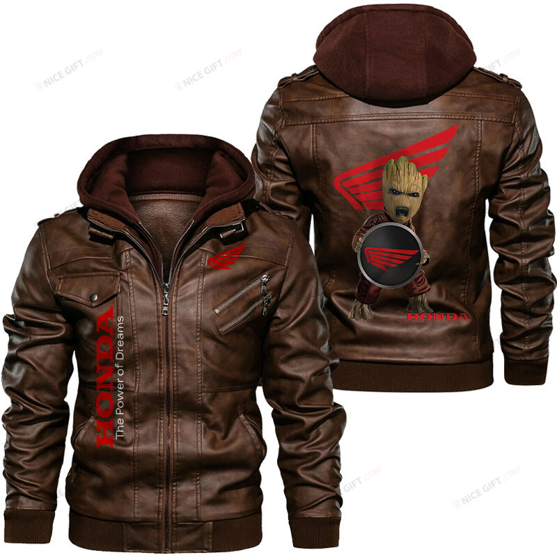 Top leather jacket come in so many different styles and colors now 145