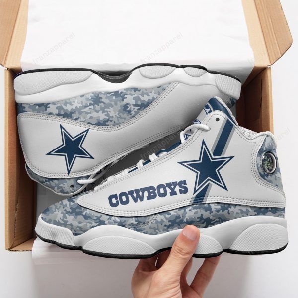 Dallas cowboys air jordan 13 sneakers 629 newcreation jd13 - men / us 10