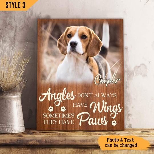 Angels Don't Always Have Wings Sometimes They Have Paws