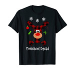 Preschool Grade Squad Cutest Reindeer Squad T-Shirt