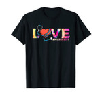Love Nurse Life Tide Dye Nurse Gift Idea for Superhero Nurse T-Shirt