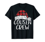 Cousin Crew Christmas Costume Gift Matching Family Xmas T-Shirt