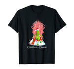 Christmas G.rinch Is Coming Candy Cane Throne Funny Parody T-Shirt