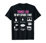 Things I Don in my Spare Time Kpop Merch K-pop Merchandise T-Shirt