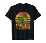 Four Season Total Landscaping Sunset Curve Vintage T-Shirt