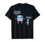 USB Floppy Disk I Am Your Father - Nerdy Computer Geek T-Shirt