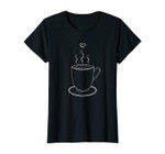 Womens Coffee and Tea Love T-Shirt