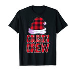 Cousin Crew Family Group Matching Christmas Party Pajama T-Shirt
