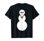 Jeezy Snowman winter Santa Hat Funny Angry Snowman T-Shirt