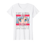 Just A Girl Who Loves Anime Japanese Cute Gift T-Shirt