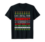 Can I Refill Your Eggnog - Christmas Vacation Quote T-Shirt