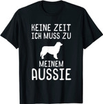 Aussie T-Shirt Hundebesitzer Hund Spruch Australian Shepherd T-Shirt