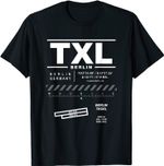 Berlin Tegel Airport Germany TXL T-Shirt
