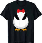 Penguin Kostüm Halloween Outfit Schleife Süß Tier Natur T-Shirt