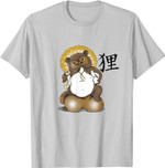 Tanuki bake-danuki Japanische Waschbär, Hund Lucky Sack Shirt