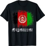 Afghanische Flagge T-Shirt