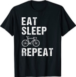 EAT SLEEP BIKE FAHRRAD Rider Funny Cool Gag Geschenkidee T Shir