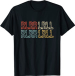 Vintage Drummer Design RLRR LRLL Geschenke Schlagzeuger T-Shirt