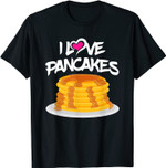 I love Pancakes Pfannkuchen T-Shirt Herren / Damen / Kinder