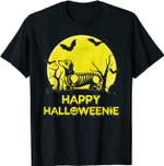 Happy Halloweenie Dackel Halloween Kostüm Lustiges Geschenk T-Shirt