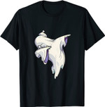 Funny Dabbing Ghost Halloween Costume Gift T-Shirt