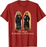 ST Benedict & ST Scholastika von Nursia katholischen T-Shirt