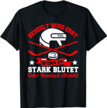 Lustiges Eishockey Tape Helm - Eishockey Spruch T-Shirt