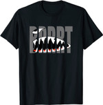 Fairchild A10 A-10 Thunderbolt Warthog Brrrt Shark mouth T-Shirt
