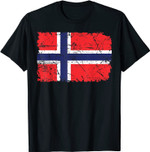 Lustiges Norwegen Shirt Geschenk Für Norweger T-Shirt
