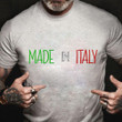 Made In Italy T-Shirt Italy Euro Cup Champions Shirt Winner Euro 2021 Champs
