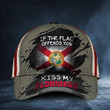 If You Flag Offends You Kiss My Floridaass Cap USA Honor Florida State Flag Hat Mens Gift
