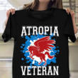 Atropia Veteran Shirt 4th Of July Unicorn Graphic DD214 T-Shirt Gifts For Army Veterans