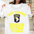 101st Airborne Division Vietnam Veteran Shirt.p101st Airborne Division Vietnam Veteran T-Shirt Proud Veteran Patriot Shirt Gift For Army