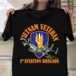 1st Aviation Brigade OV-1 Mohawk Vietnam Veteran Shirt Graphic Tee Gifts For Air Force Veterans
