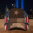 Texas And American Flag Dual Citizen Cap Men's Patriotic Texas Baseball Hat Merchandise