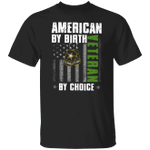 American By  Birth Veteran T-Shirt
