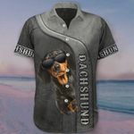Dachshund Hawaiian Shirt Cool Dog Graphic Tee Gift Ideas For Dachshund Lovers Owners