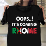 Oops It's Coming Home Shirt Italy Euro Champions Shirt Italian Soccer Championship Winner 2021