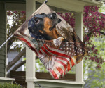 Dachshund American Eagle Flag Patriotic Weiner Dog Gift For Dog Owners Decor Merchandise