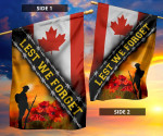 Lest We Forget Canada Flag Honor Veteran Canadian Memorial Day Decor Remembrance Gift