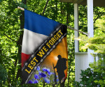 Lest We Forget France Flag Honor Remembrance Day Memorial French Soldiers Patriotic Decor
